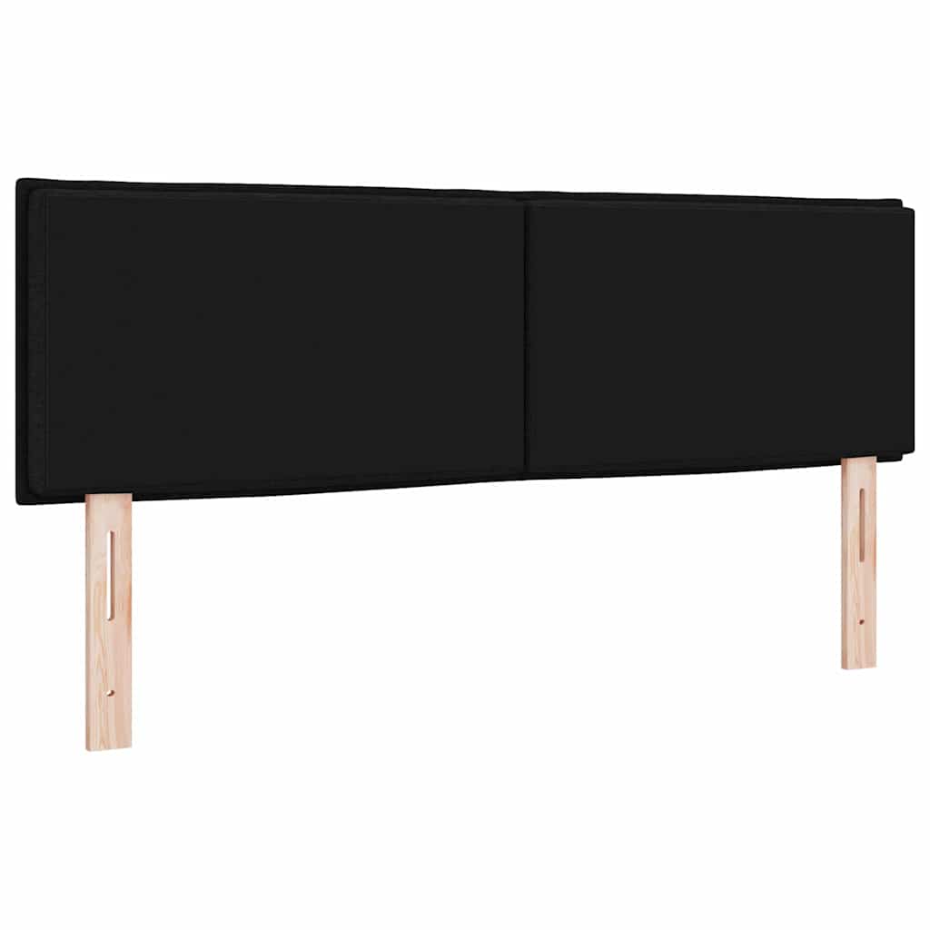 Hoofdbord Zwart 160 cm Stof is nu te koop bij PeponiXL, paradijselijk wonen!