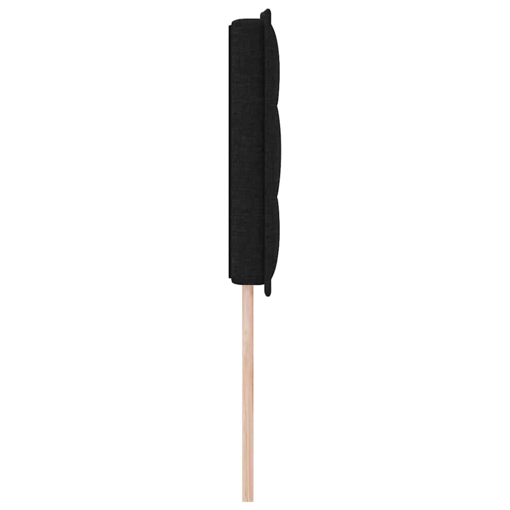 Hoofdbord Zwart 160 cm Stof is nu te koop bij PeponiXL, paradijselijk wonen!