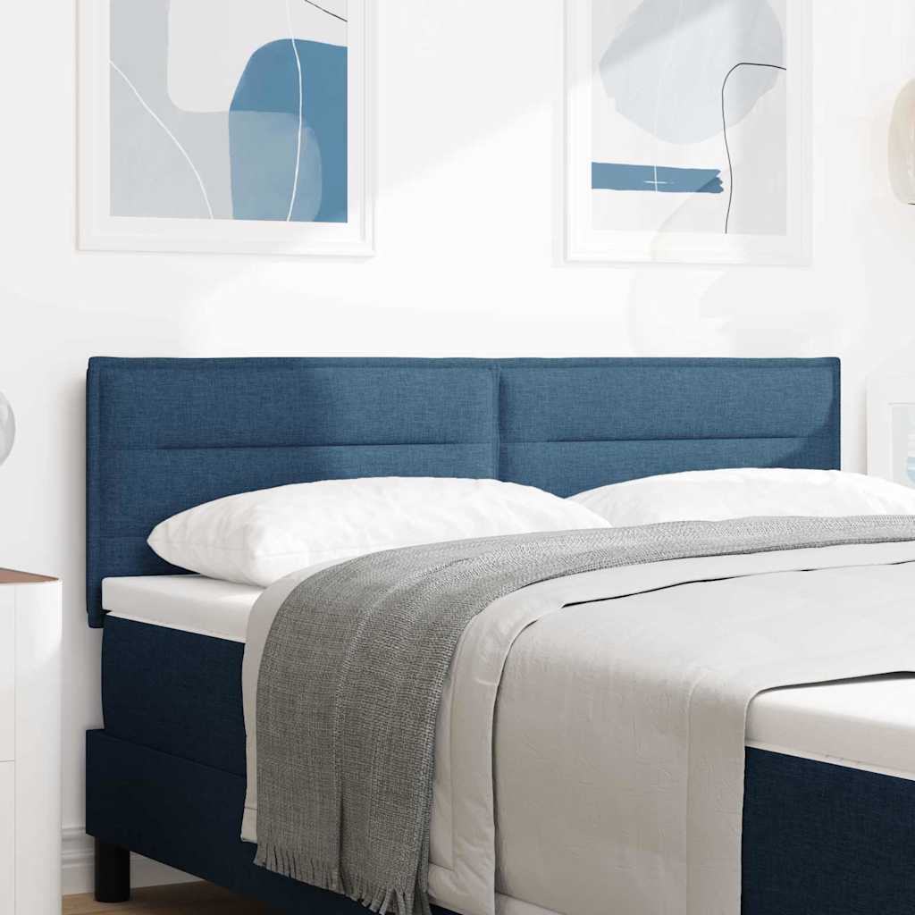 Hoofdbord Blauw 160 cm Stof is nu te koop bij PeponiXL, paradijselijk wonen!