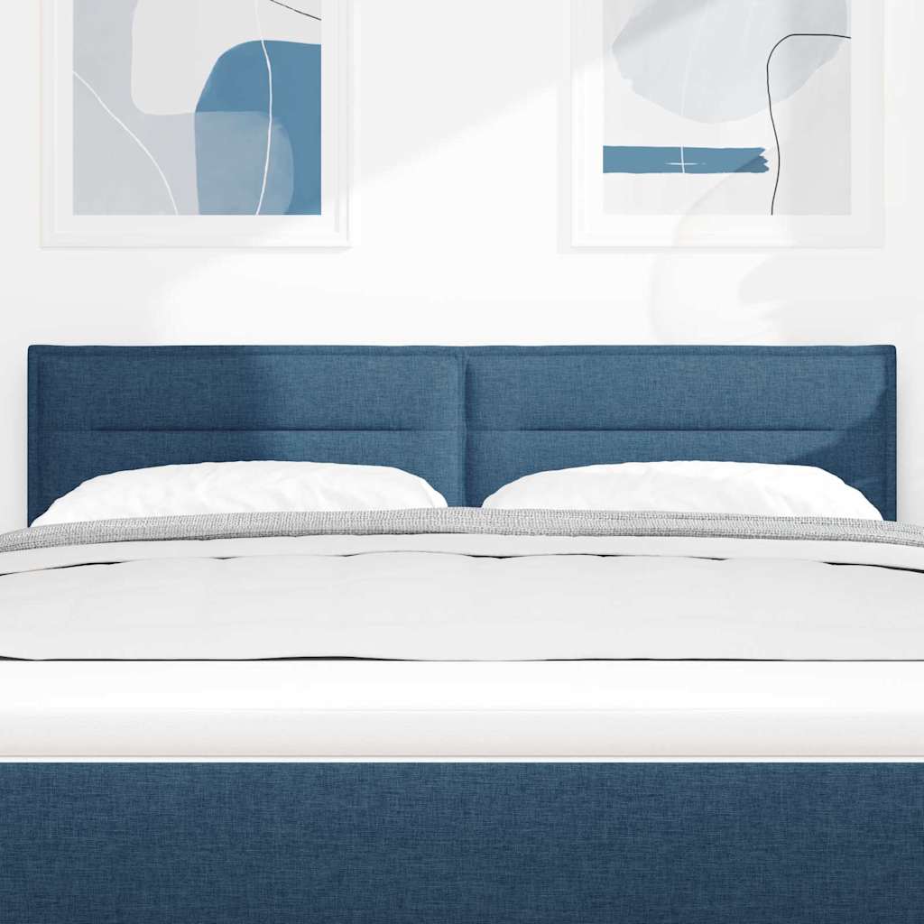 Hoofdbord Blauw 160 cm Stof is nu te koop bij PeponiXL, paradijselijk wonen!