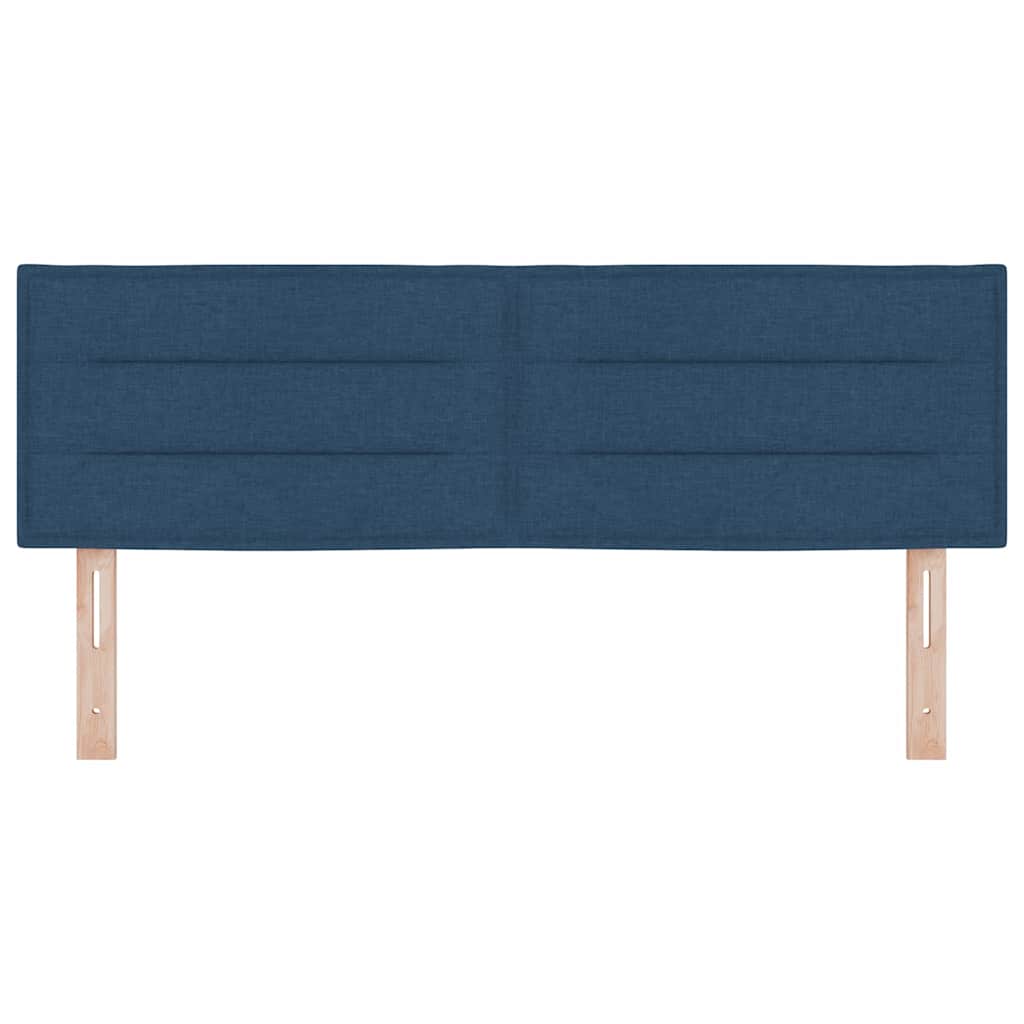 Hoofdbord Blauw 160 cm Stof is nu te koop bij PeponiXL, paradijselijk wonen!