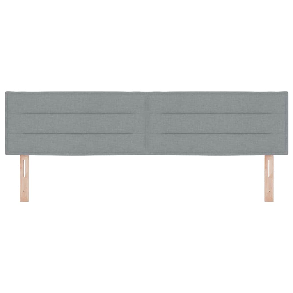 Hoofdbord Lichtgrijs 180 cm Stof is nu te koop bij PeponiXL, paradijselijk wonen!