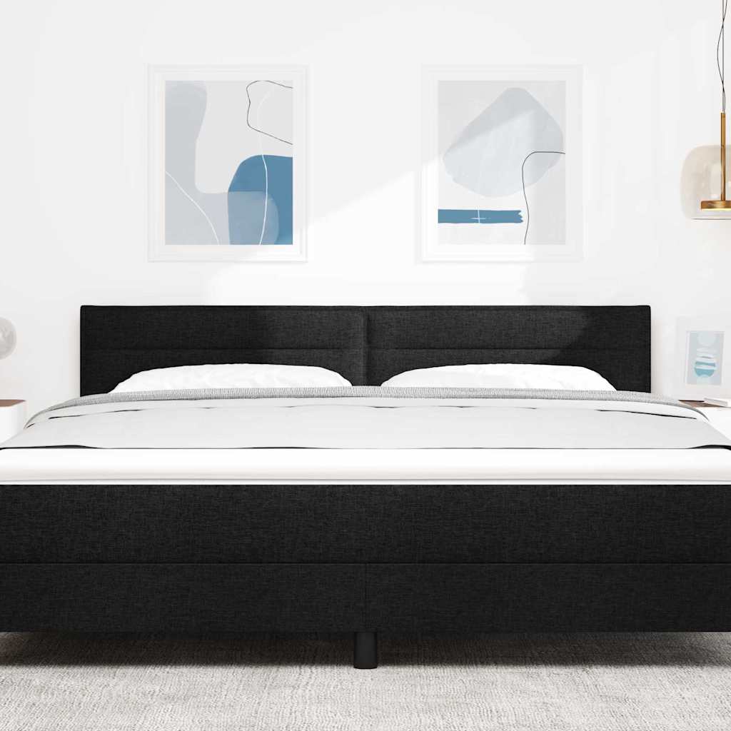 Hoofdbord Zwart 180 cm Stof is nu te koop bij PeponiXL, paradijselijk wonen!