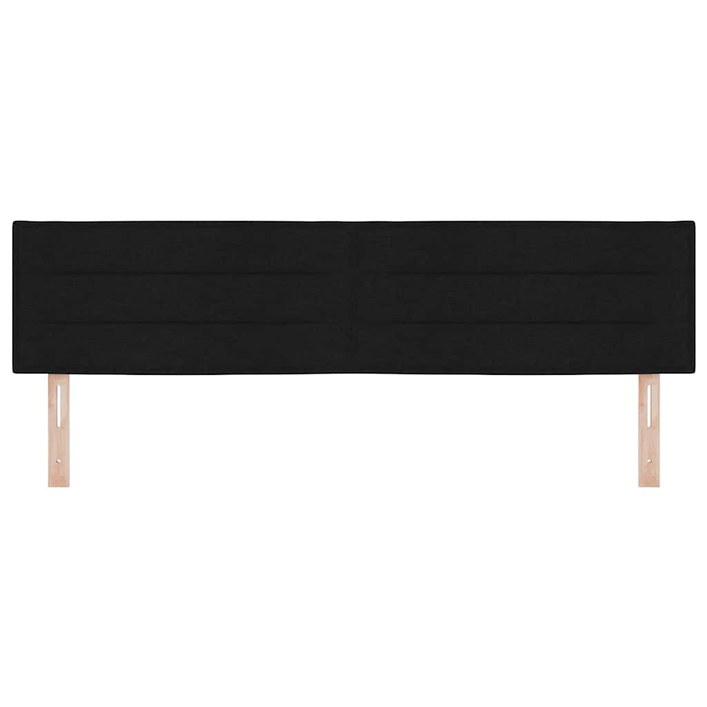 Hoofdbord Zwart 180 cm Stof is nu te koop bij PeponiXL, paradijselijk wonen!