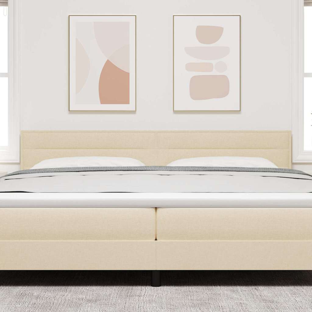 Hoofdbord Crème 200 cm Stof is nu te koop bij PeponiXL, paradijselijk wonen!