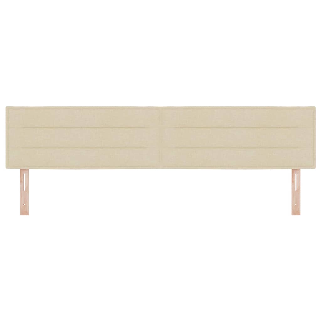Hoofdbord Crème 200 cm Stof is nu te koop bij PeponiXL, paradijselijk wonen!