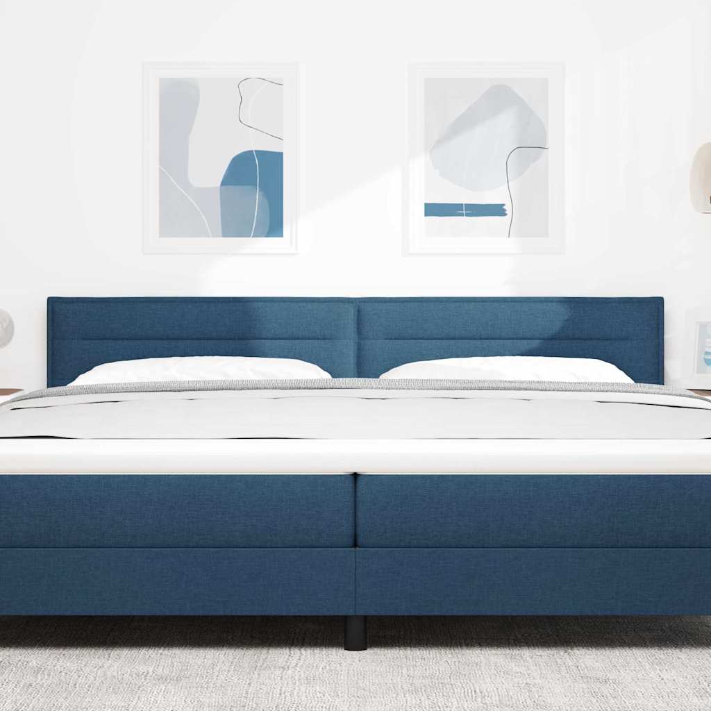 Hoofdbord Blauw 200 cm Stof is nu te koop bij PeponiXL, paradijselijk wonen!