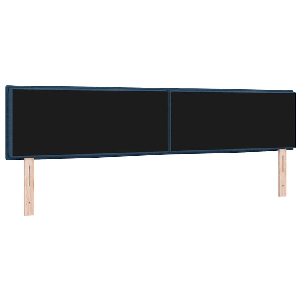 Hoofdbord Blauw 200 cm Stof is nu te koop bij PeponiXL, paradijselijk wonen!