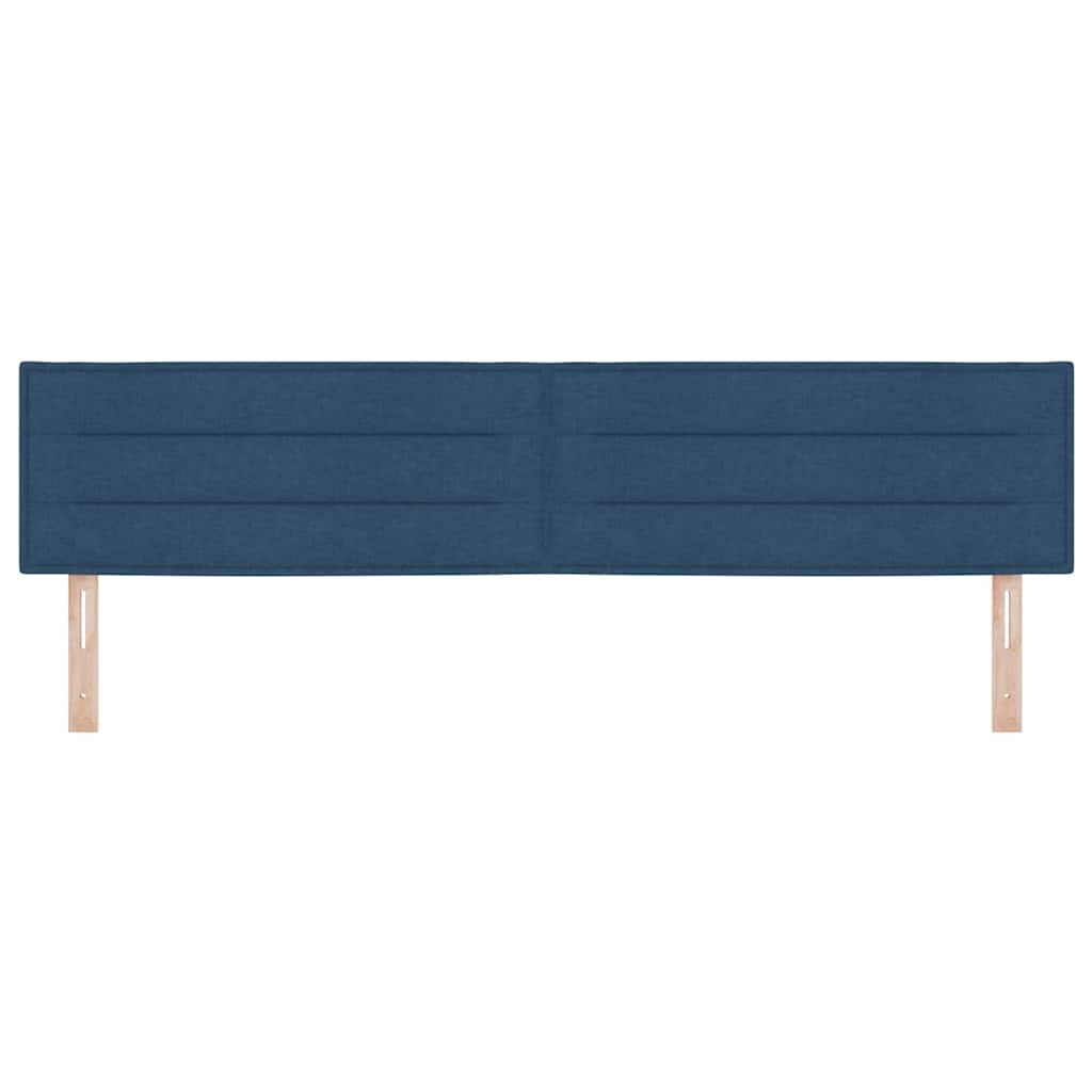 Hoofdbord Blauw 200 cm Stof is nu te koop bij PeponiXL, paradijselijk wonen!