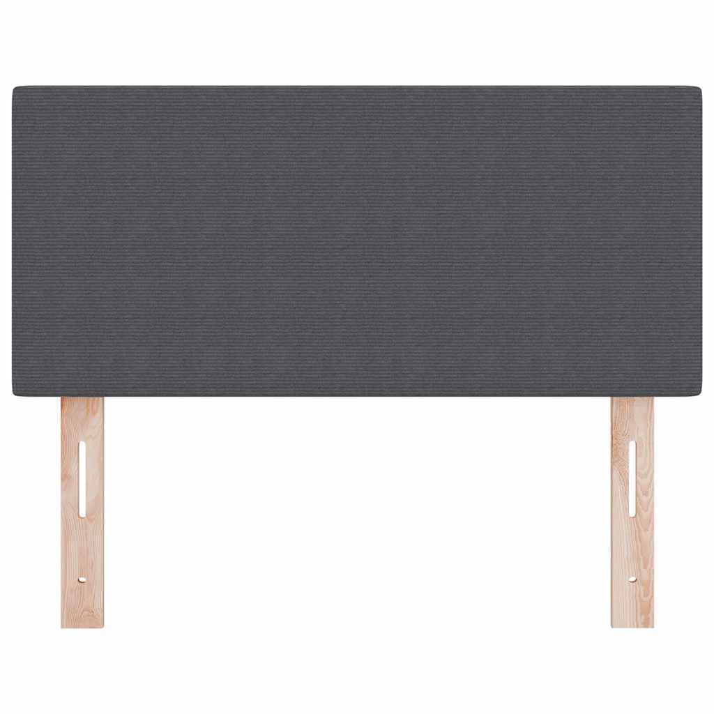Hoofdbord Donkergrijs 90 cm Katoen Stof is nu te koop bij PeponiXL, paradijselijk wonen!