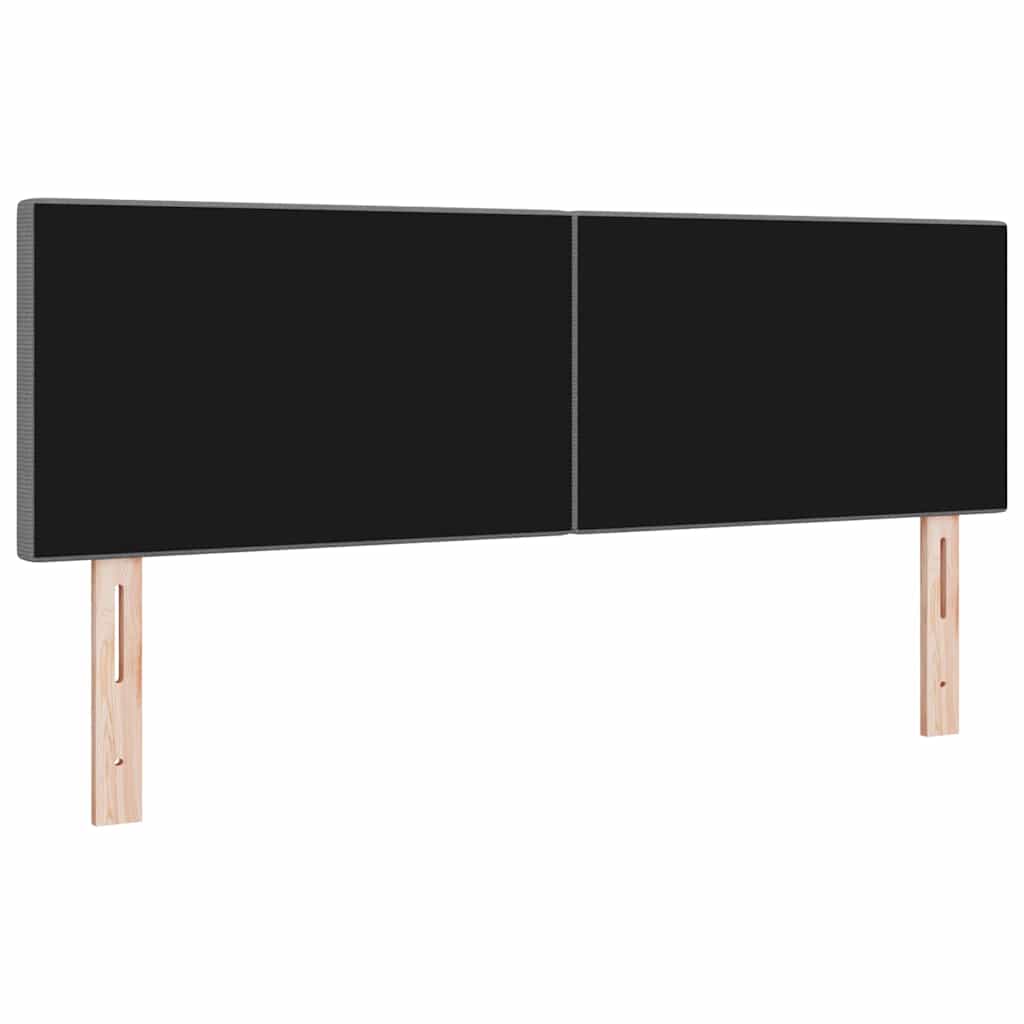 Hoofdbord Lichtgrijs 144 cm Katoen Stof is nu te koop bij PeponiXL, paradijselijk wonen!