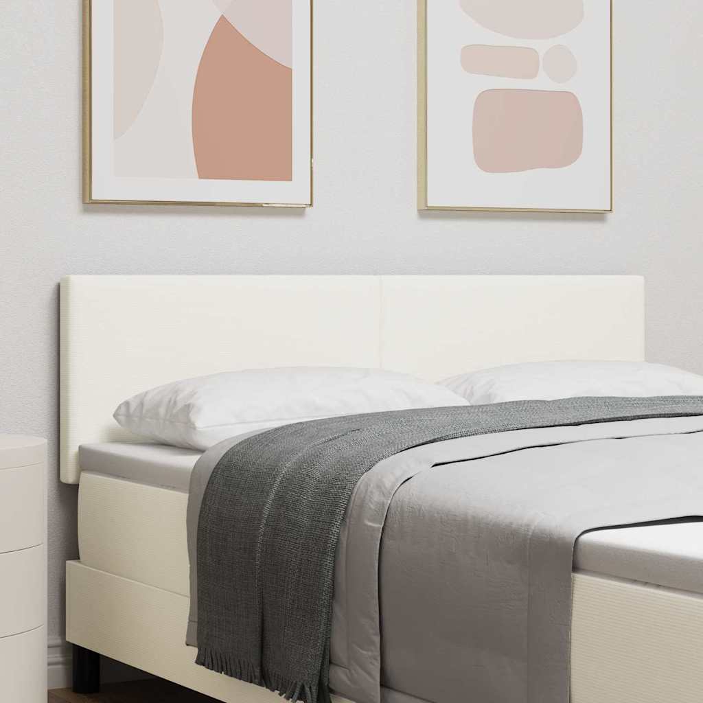 Hoofdbord Crème 144 cm Katoen Stof is nu te koop bij PeponiXL, paradijselijk wonen!