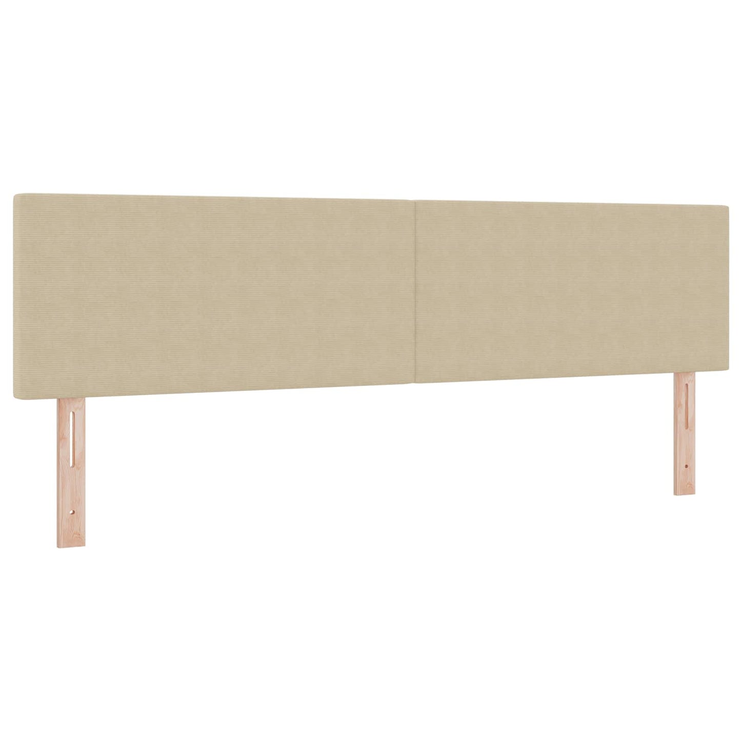 Hoofdbord Lichtgroen Grijs 180 cm Katoen Stof is nu te koop bij PeponiXL, paradijselijk wonen!