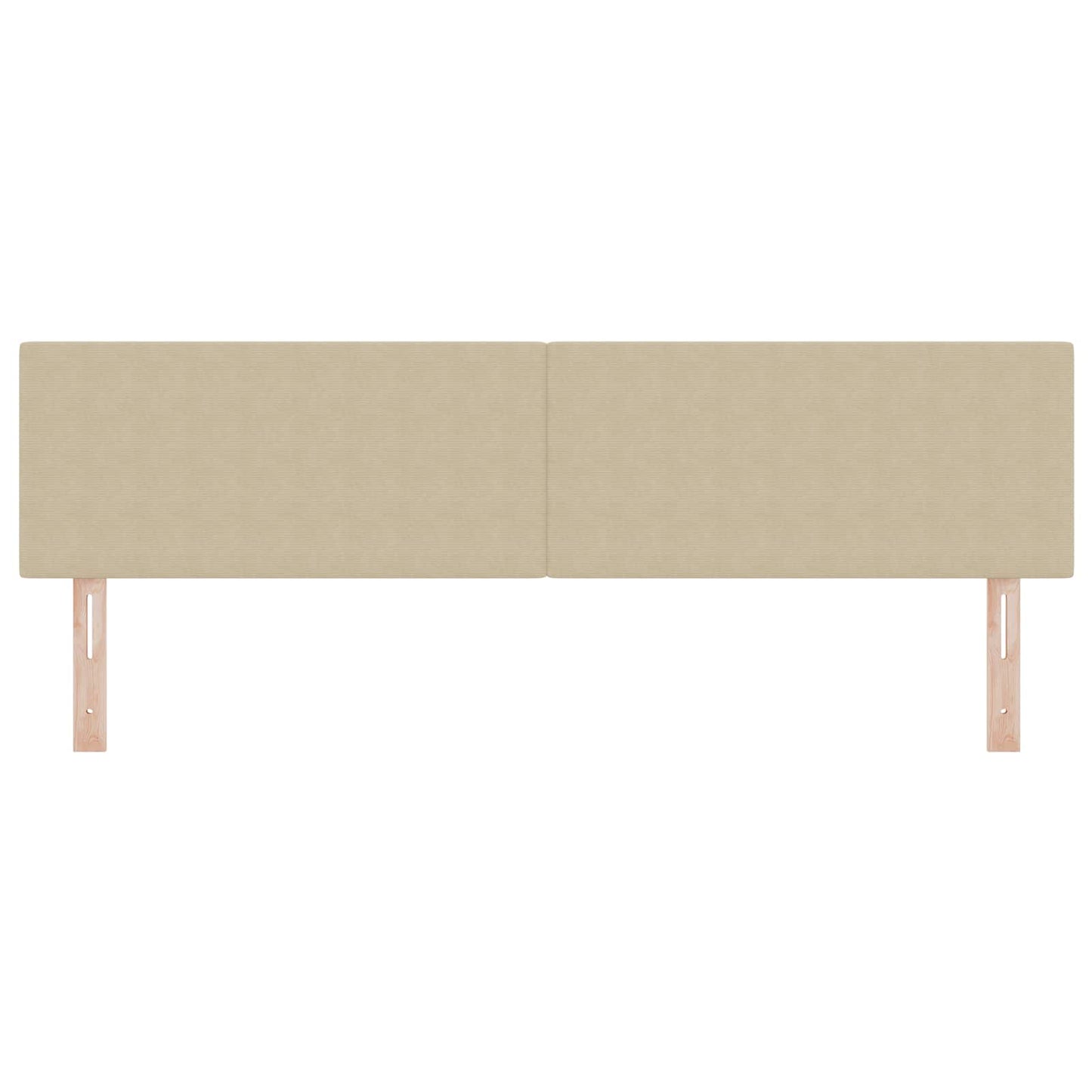 Hoofdbord Lichtgroen Grijs 180 cm Katoen Stof is nu te koop bij PeponiXL, paradijselijk wonen!