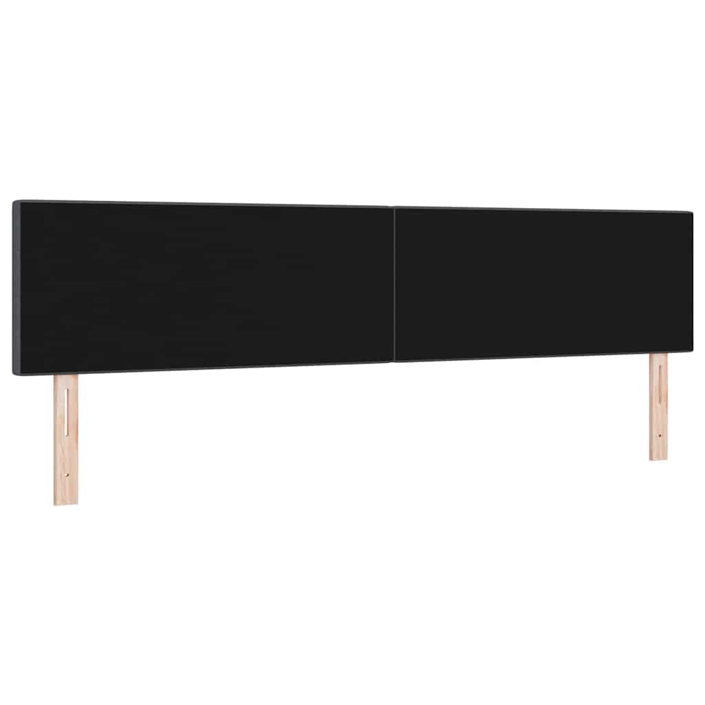 Hoofdbord Donkergrijs 200 cm Katoen Stof is nu te koop bij PeponiXL, paradijselijk wonen!