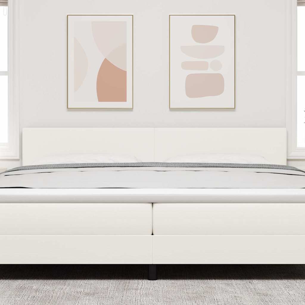 Hoofdbord Crème 200 cm Katoen Stof is nu te koop bij PeponiXL, paradijselijk wonen!