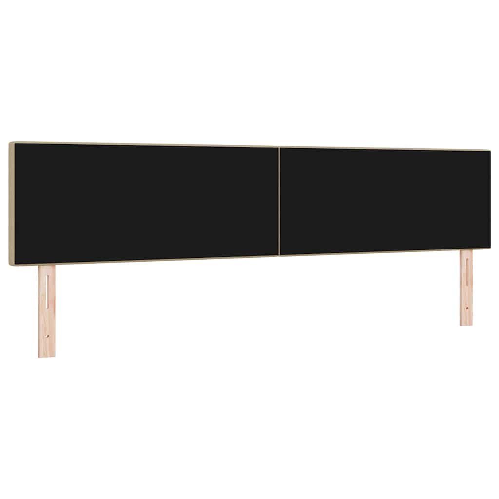 Hoofdbord Lichtgroen Grijs 200 cm Katoen Stof is nu te koop bij PeponiXL, paradijselijk wonen!