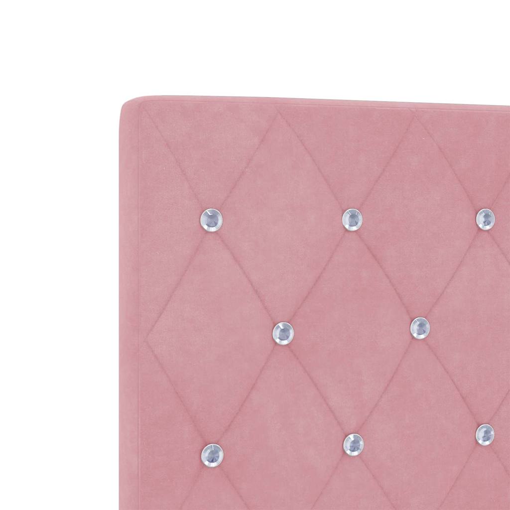 Hoofdbord Roze 200 cm Fluweel is nu te koop bij PeponiXL, paradijselijk wonen!