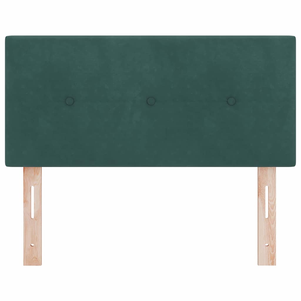 Hoofdbord Donkergroen 80 cm Fluweel is nu te koop bij PeponiXL, paradijselijk wonen!