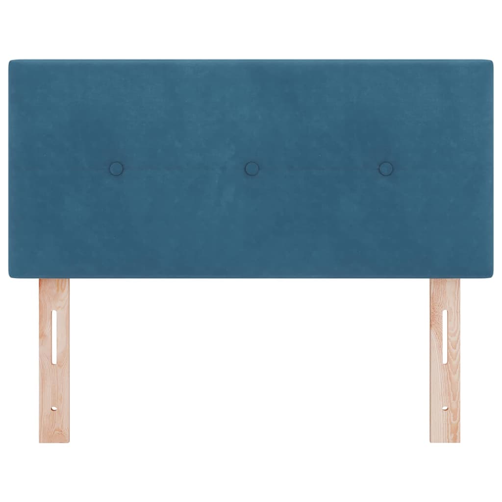Hoofdbord Donkerblauw 90 cm Fluweel is nu te koop bij PeponiXL, paradijselijk wonen!