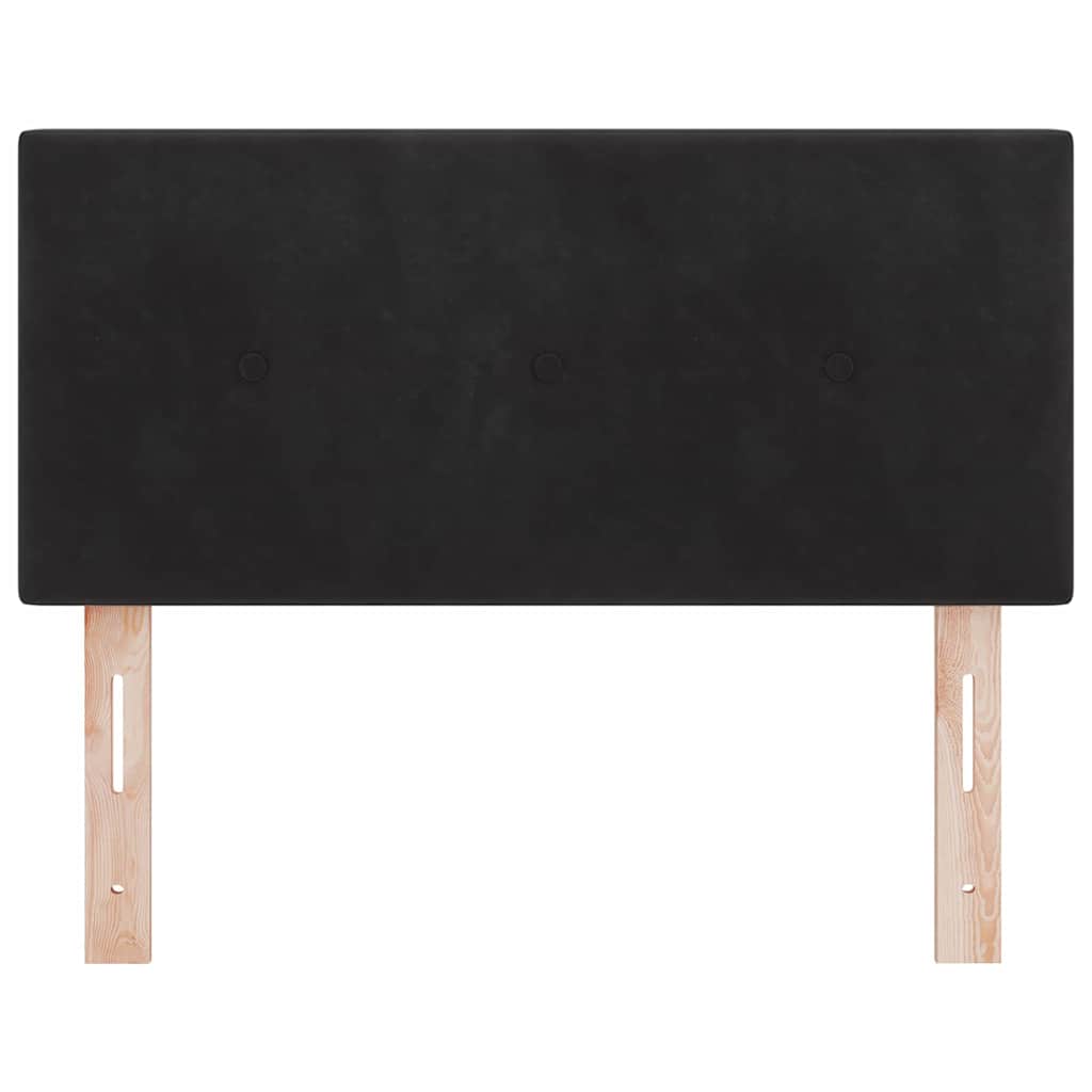 Hoofdbord Zwart 100 cm Fluweel is nu te koop bij PeponiXL, paradijselijk wonen!