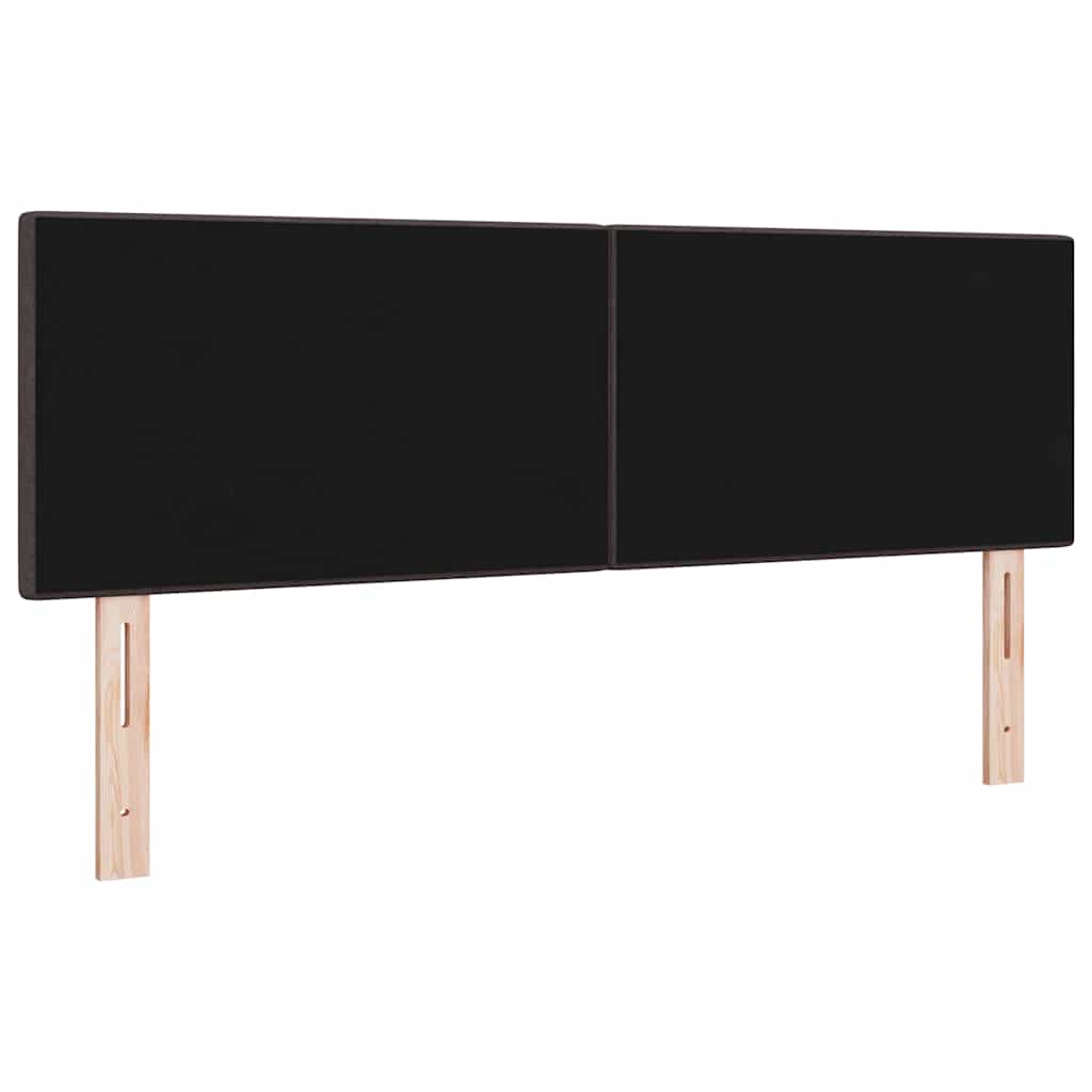 in hoogte verstelbaar hoofdbord Donkerbruin 144 cm Stof is nu te koop bij PeponiXL, paradijselijk wonen!