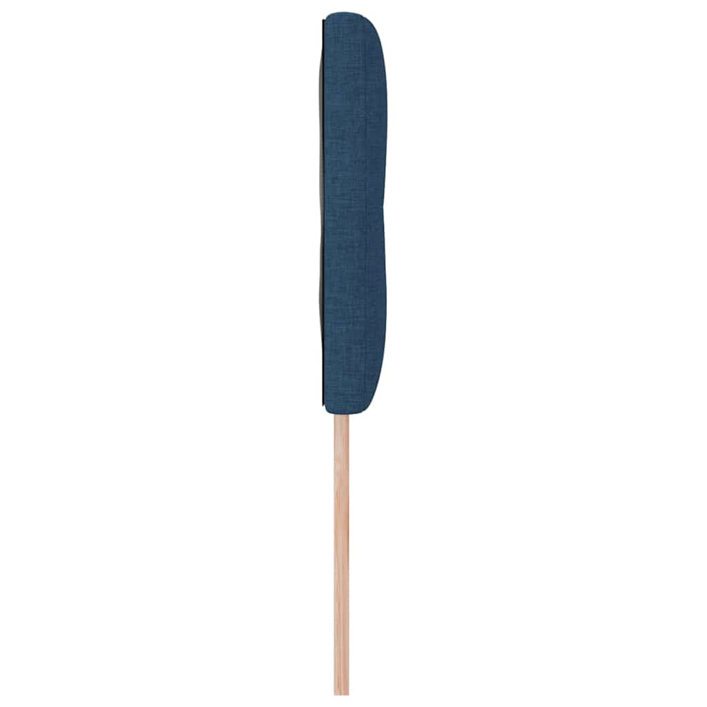 in hoogte verstelbaar hoofdbord Blauw 160 cm Stof is nu te koop bij PeponiXL, paradijselijk wonen!