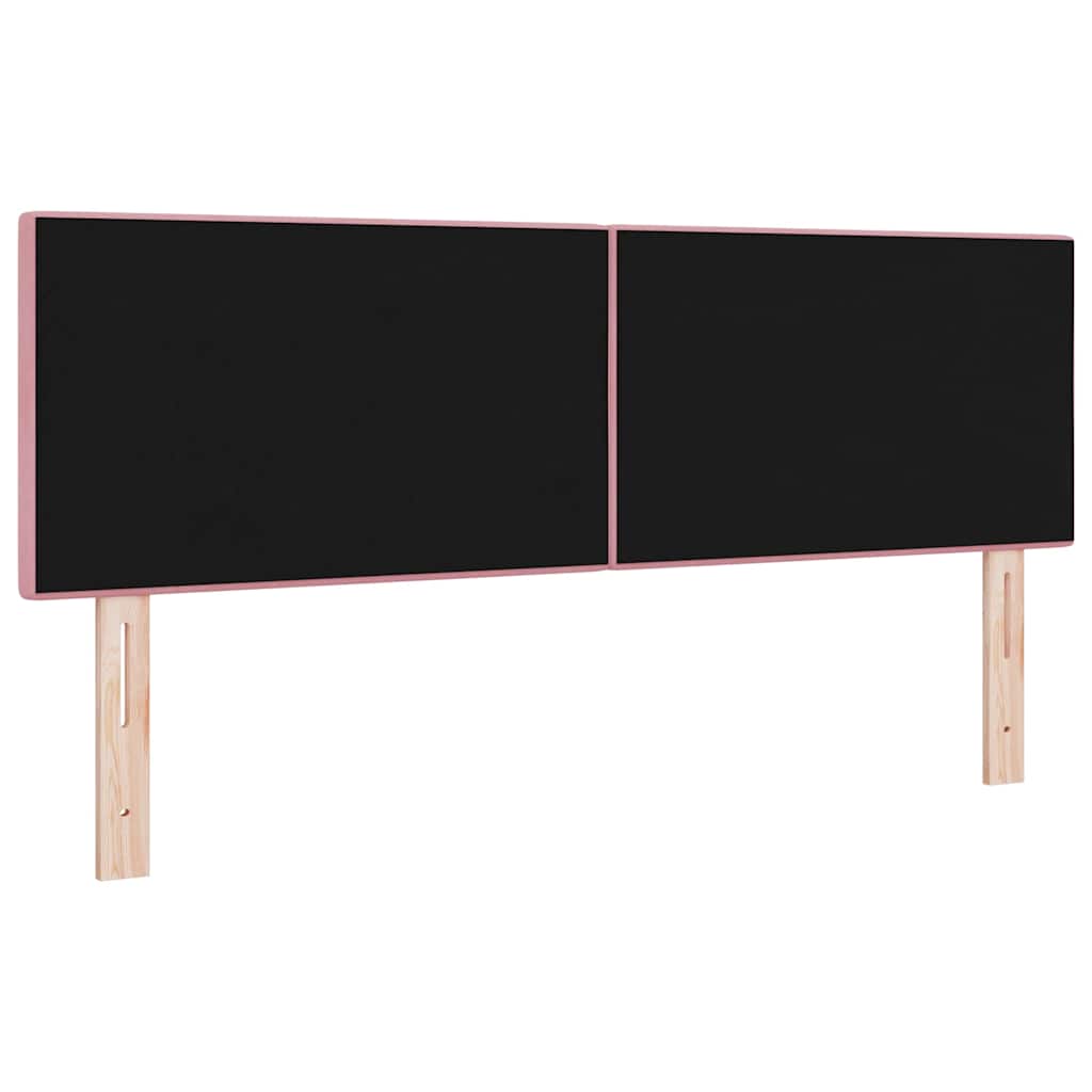 Hoofdbord Roze 160 cm Fluweel is nu te koop bij PeponiXL, paradijselijk wonen!