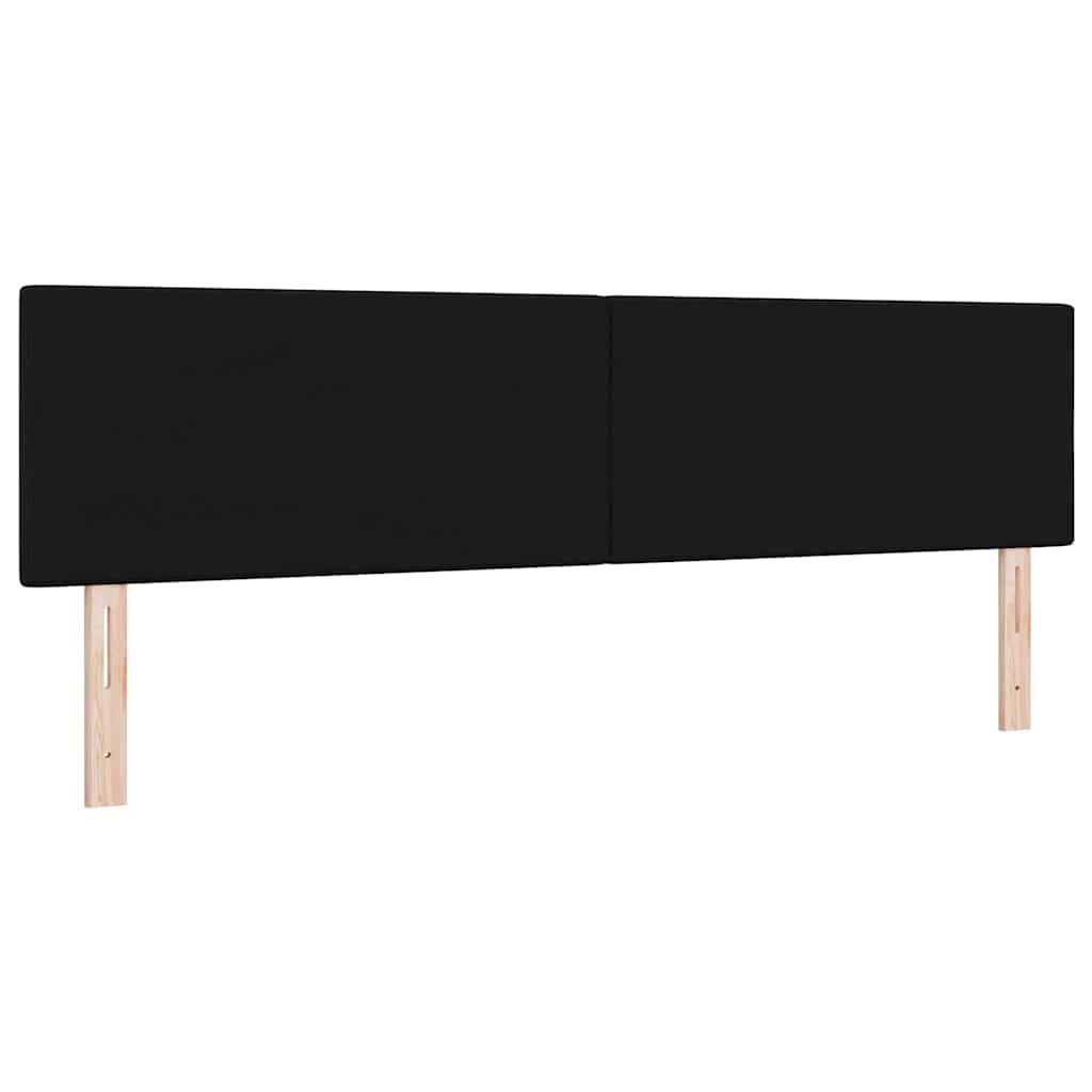 in hoogte verstelbaar hoofdbord Zwart 180 cm Stof is nu te koop bij PeponiXL, paradijselijk wonen!