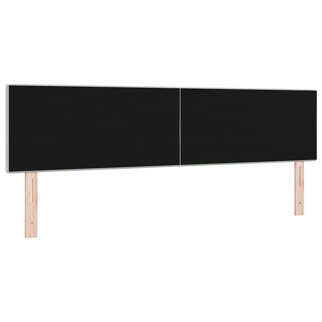 Hoofdbord Lichtgrijs 180 cm Fluweel is nu te koop bij PeponiXL, paradijselijk wonen!