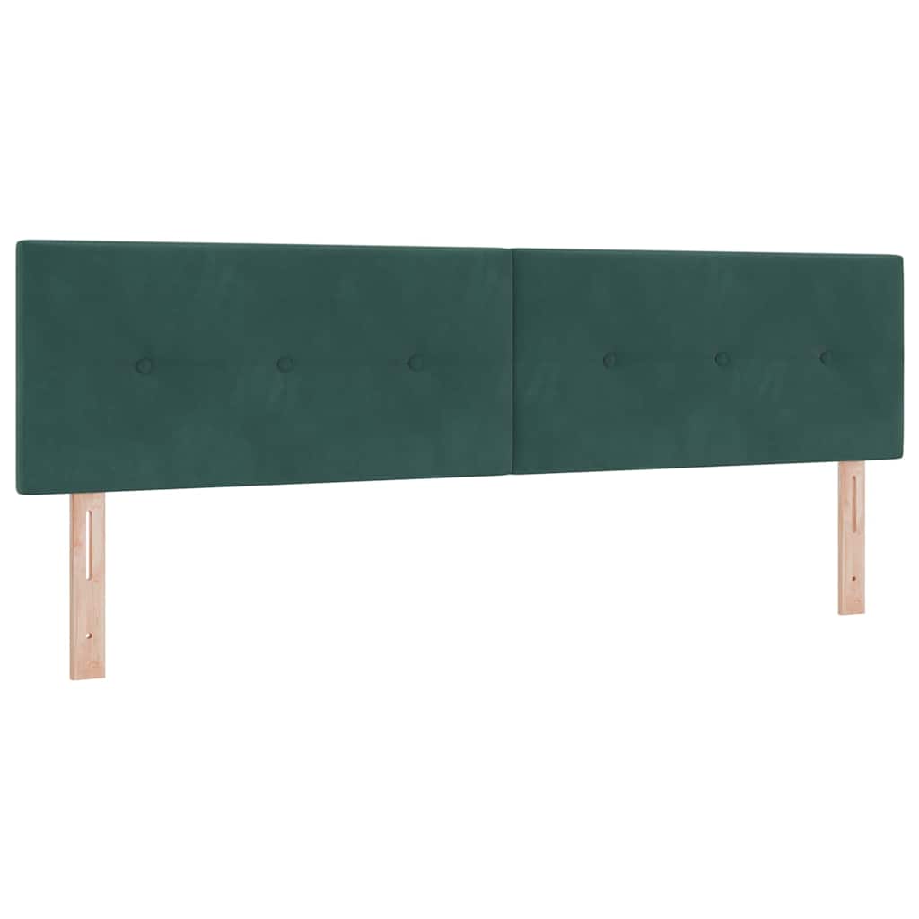 Hoofdbord Donkergroen 180 cm Fluweel is nu te koop bij PeponiXL, paradijselijk wonen!
