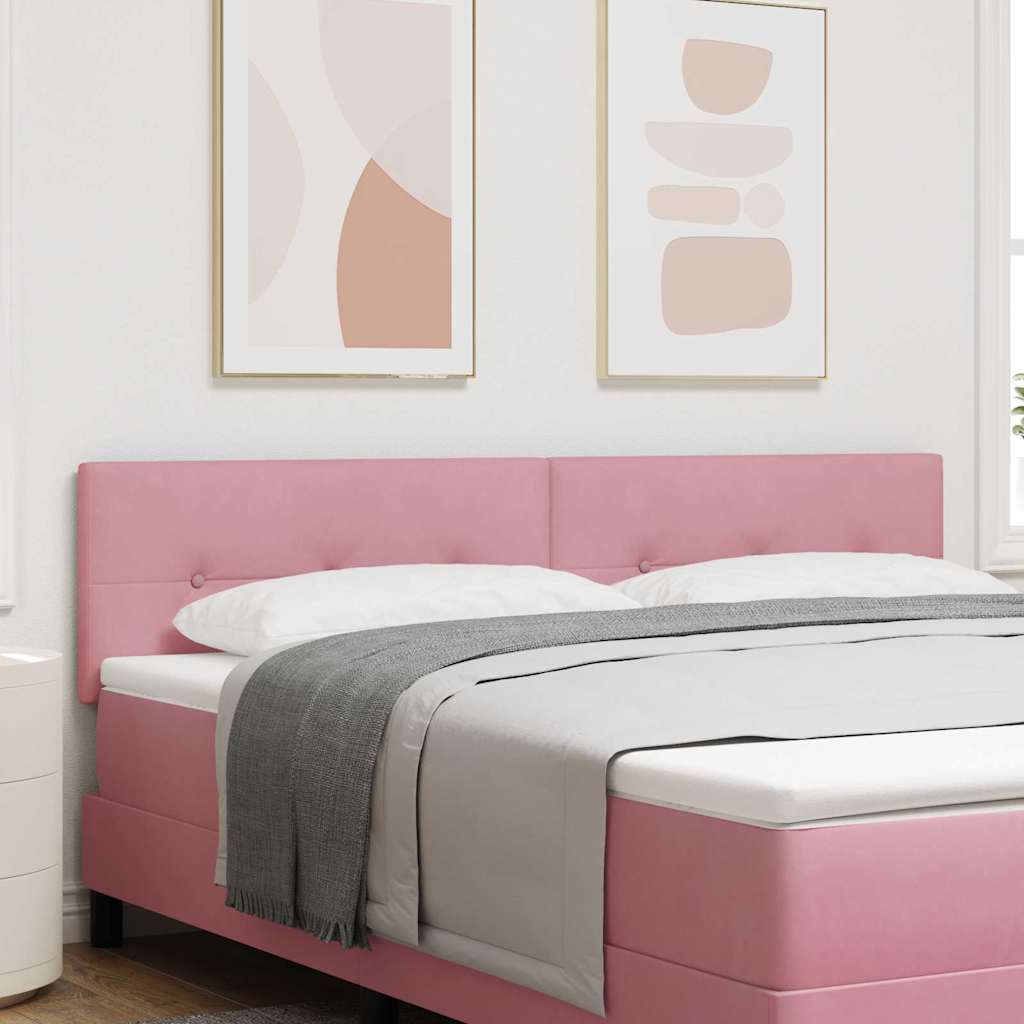 Hoofdbord Roze 180 cm Fluweel is nu te koop bij PeponiXL, paradijselijk wonen!
