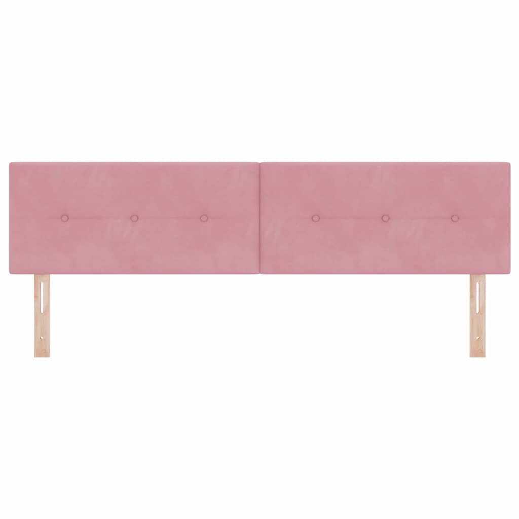 Hoofdbord Roze 180 cm Fluweel is nu te koop bij PeponiXL, paradijselijk wonen!