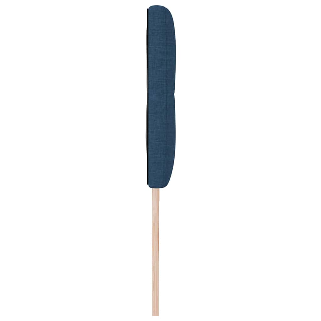 in hoogte verstelbaar hoofdbord Blauw 200 cm Stof is nu te koop bij PeponiXL, paradijselijk wonen!