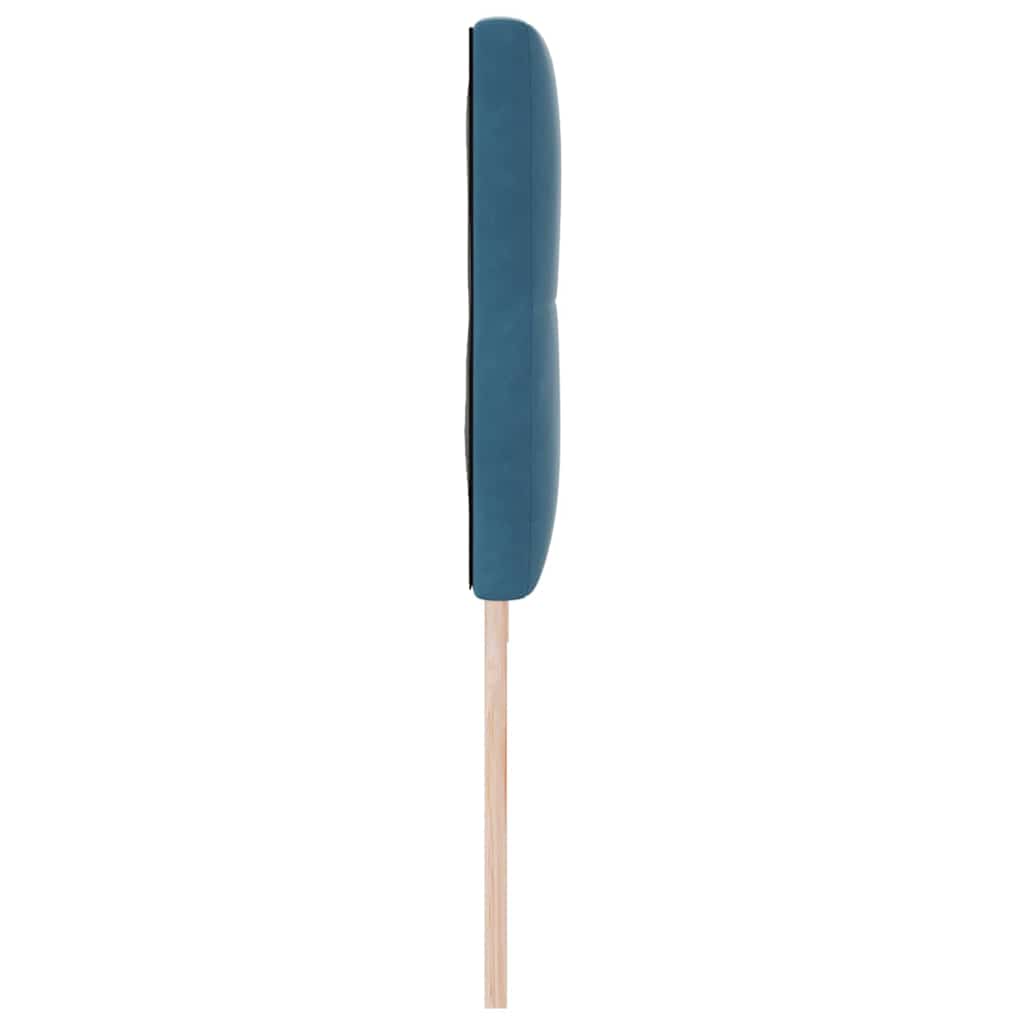 Hoofdbord Donkerblauw 200 cm Fluweel is nu te koop bij PeponiXL, paradijselijk wonen!