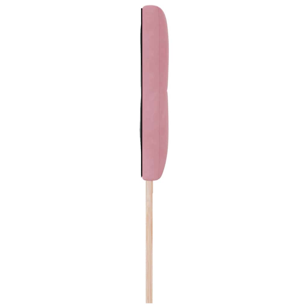 Hoofdbord Roze 200 cm Fluweel is nu te koop bij PeponiXL, paradijselijk wonen!