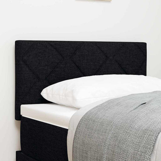 Hoofdbord Zwart 80 cm Stof is nu te koop bij PeponiXL, paradijselijk wonen!