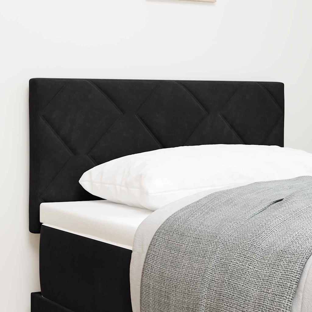Hoofdbord Zwart 80 cm Fluweel is nu te koop bij PeponiXL, paradijselijk wonen!