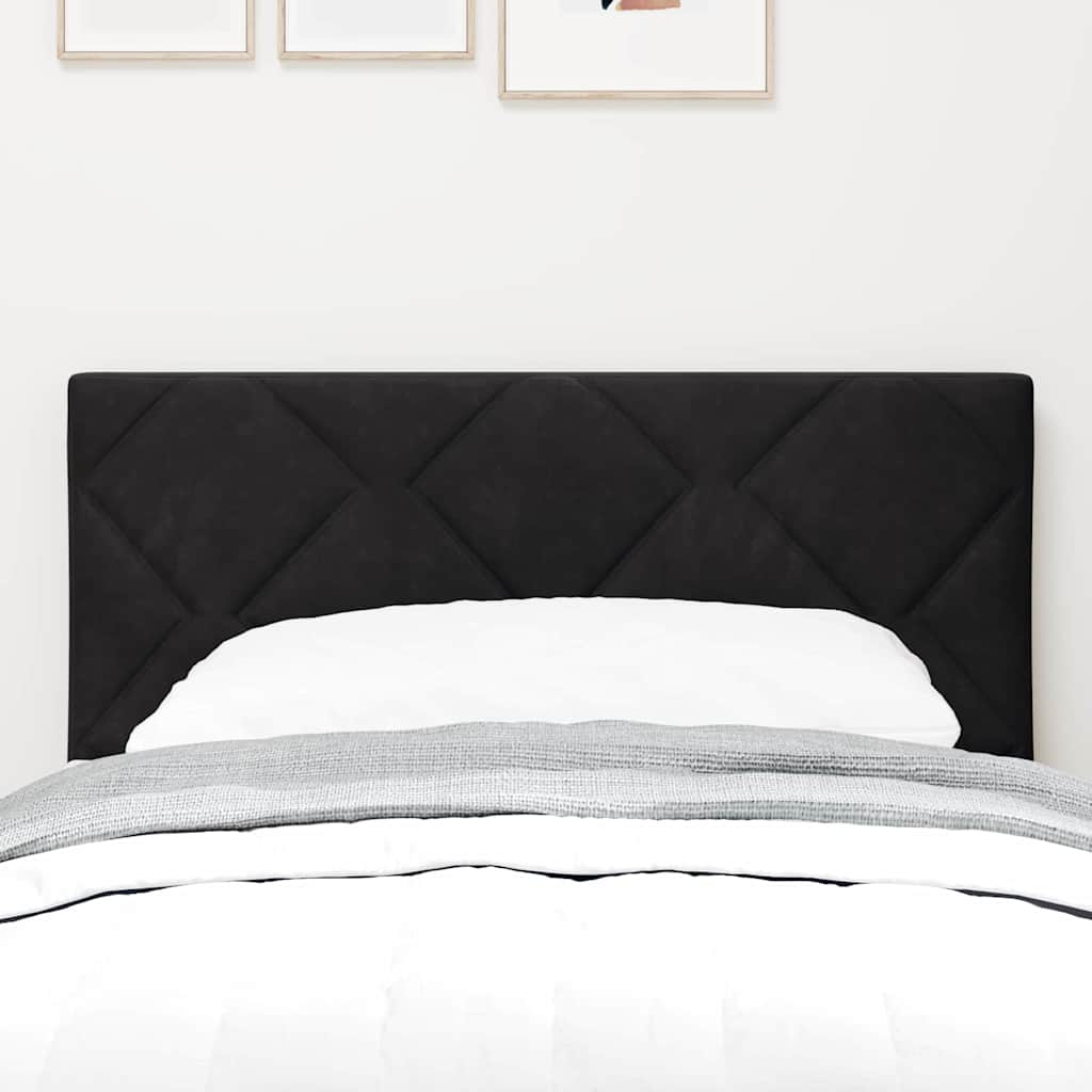 Hoofdbord Zwart 80 cm Fluweel is nu te koop bij PeponiXL, paradijselijk wonen!