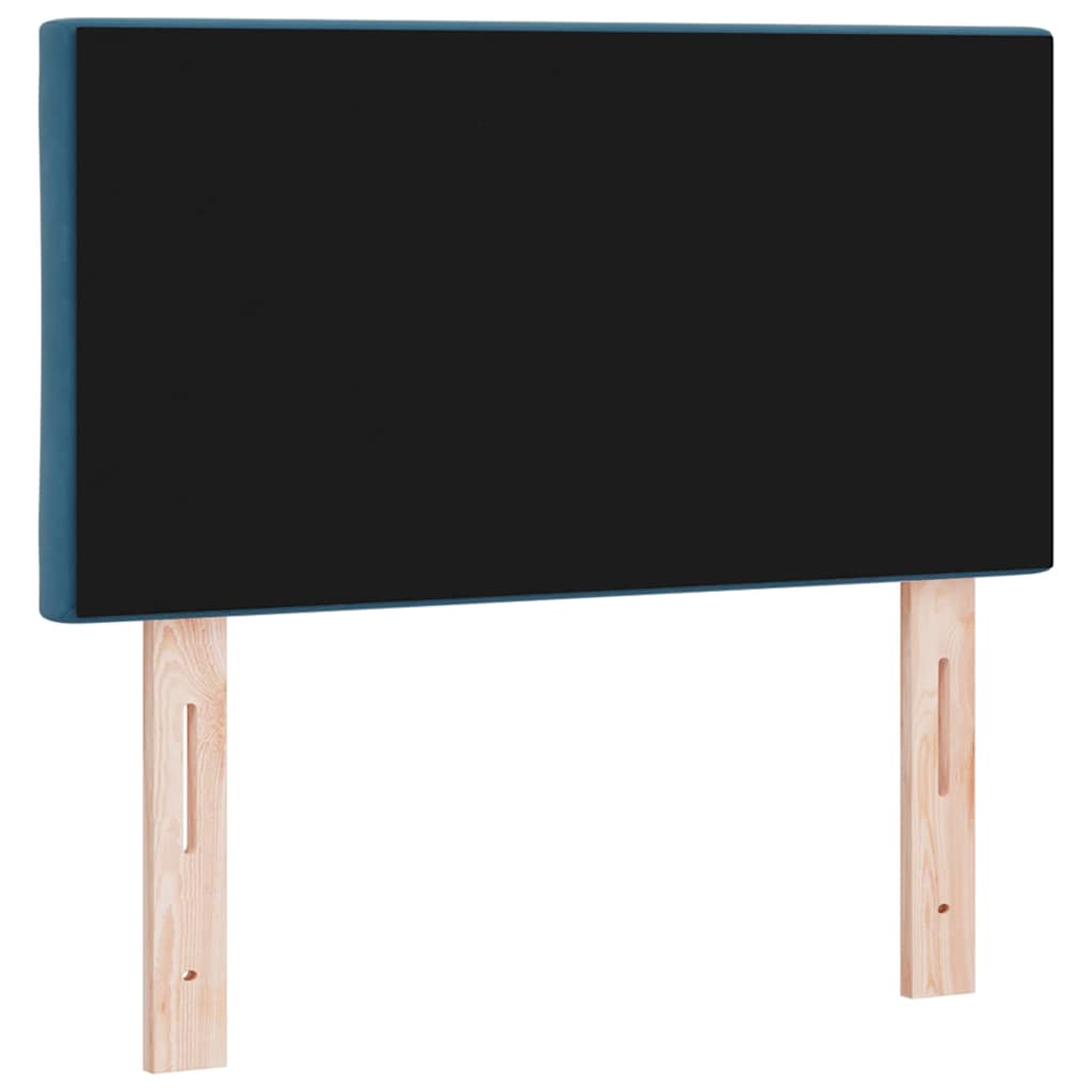 Hoofdbord Donkerblauw 80 cm Fluweel is nu te koop bij PeponiXL, paradijselijk wonen!