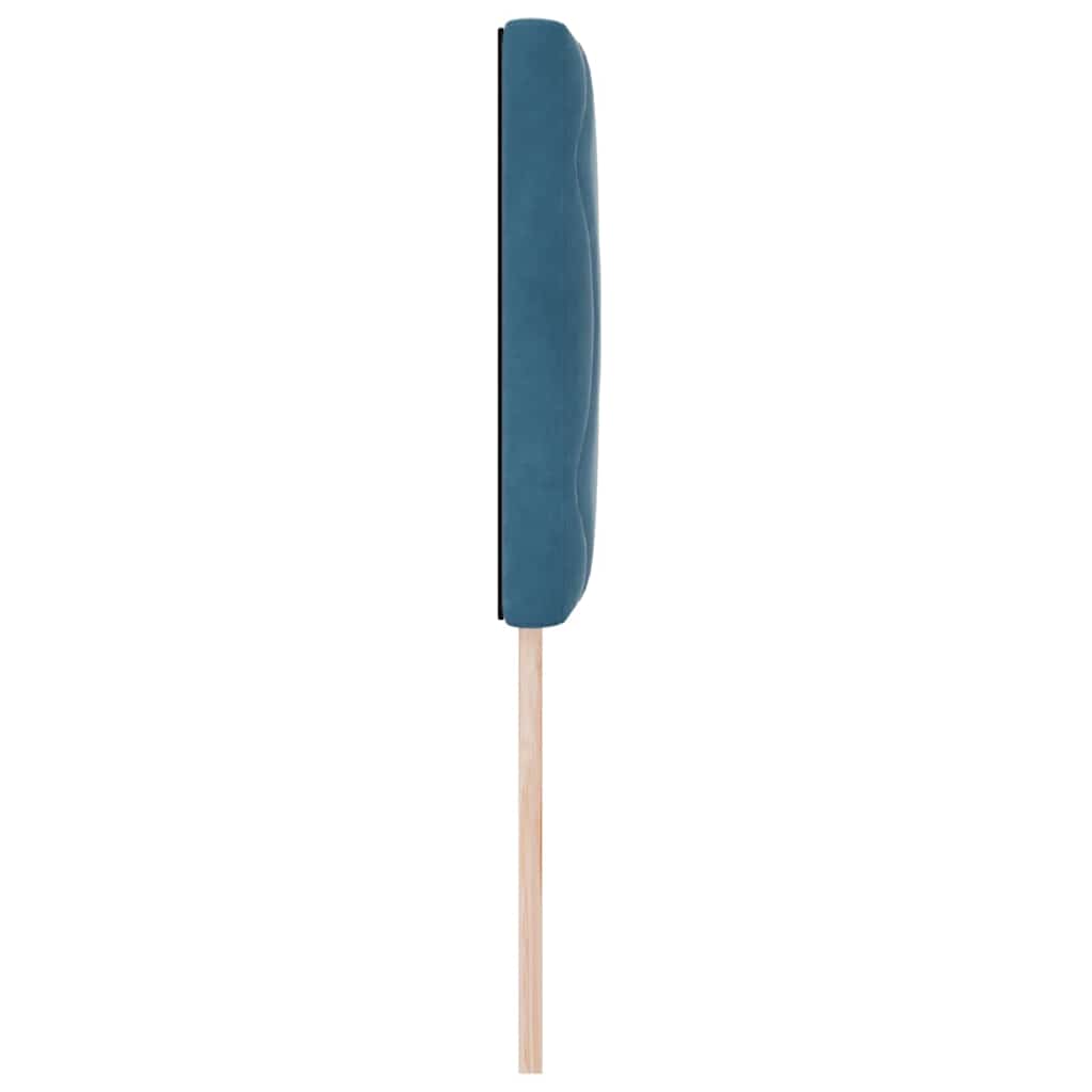 Hoofdbord Donkerblauw 80 cm Fluweel is nu te koop bij PeponiXL, paradijselijk wonen!