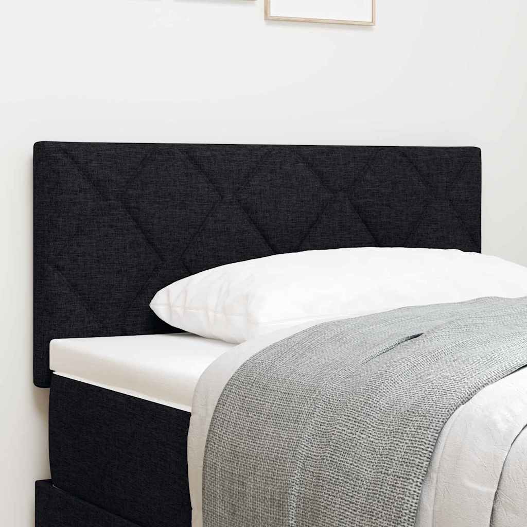Hoofdbord Zwart 90 cm Stof is nu te koop bij PeponiXL, paradijselijk wonen!
