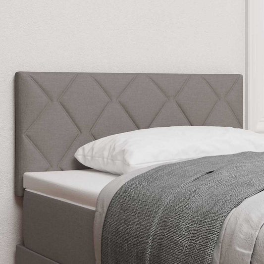 Hoofdbord Taupe 90 cm Stof is nu te koop bij PeponiXL, paradijselijk wonen!
