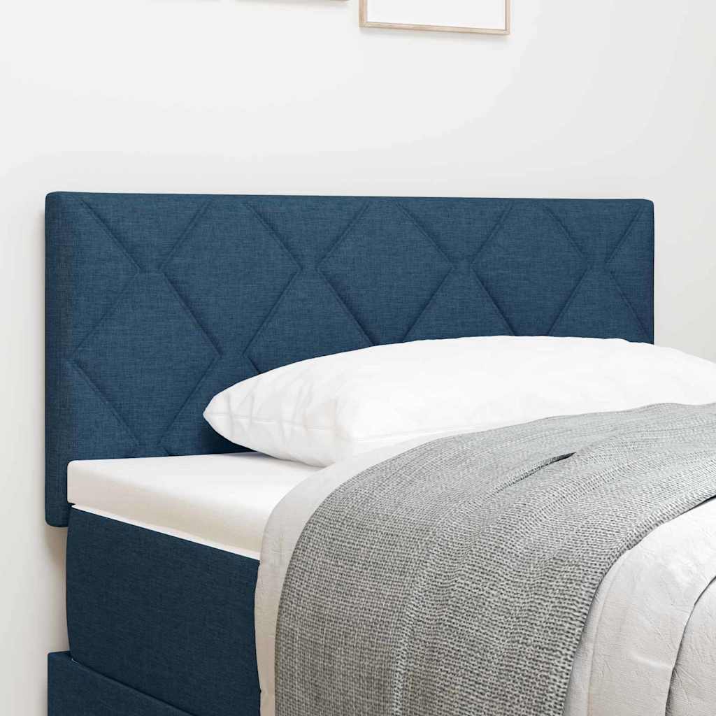 Hoofdbord Blauw 90 cm Stof is nu te koop bij PeponiXL, paradijselijk wonen!