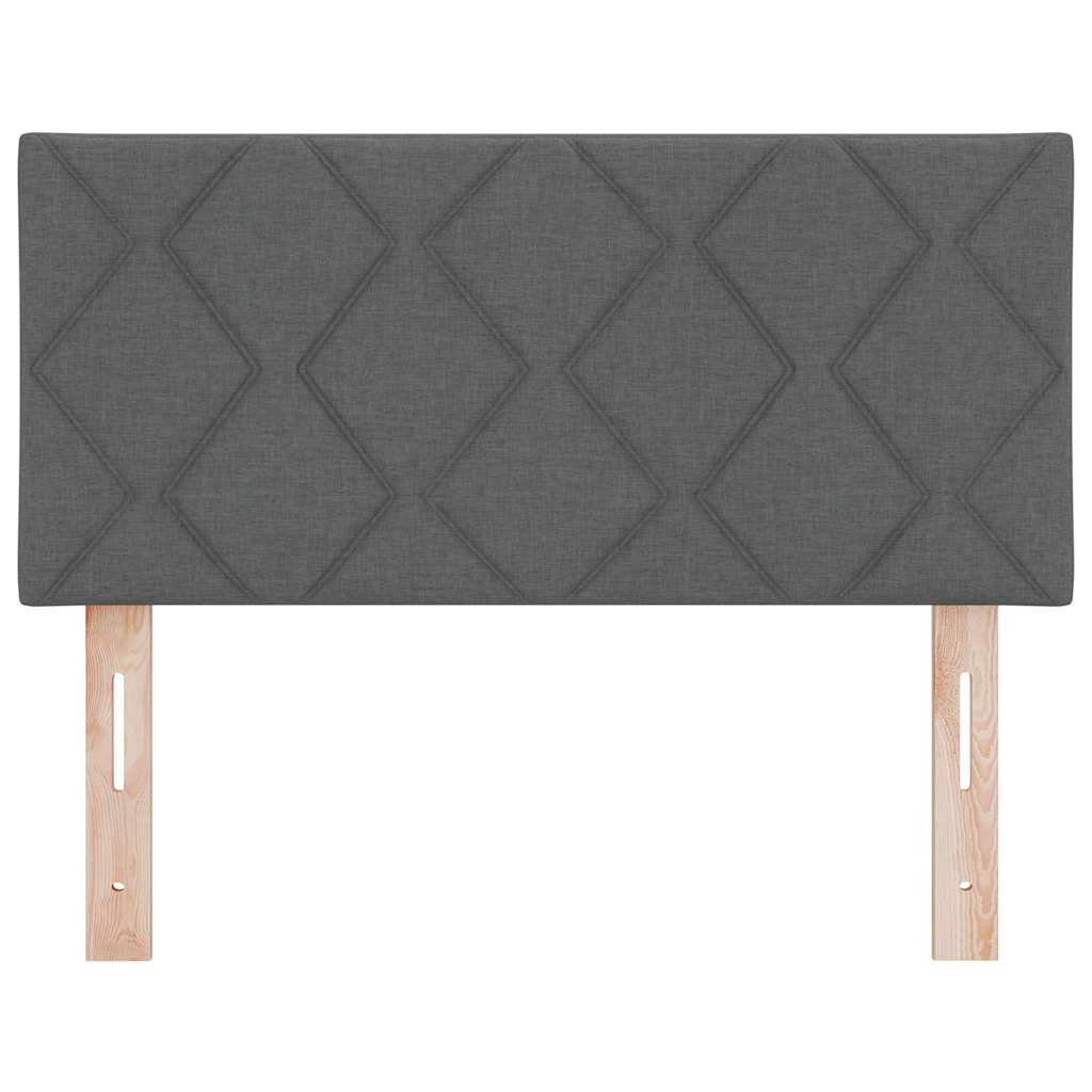 Hoofdbord Donkergrijs 100 cm Stof is nu te koop bij PeponiXL, paradijselijk wonen!