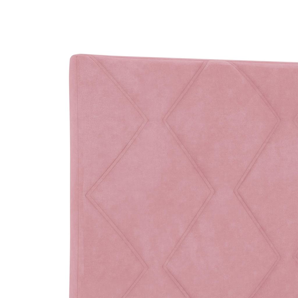 Hoofdbord Roze 100 cm Fluweel is nu te koop bij PeponiXL, paradijselijk wonen!