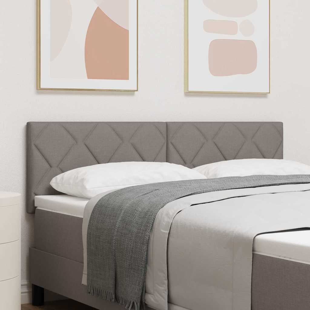 Hoofdbord Taupe 160 cm Stof is nu te koop bij PeponiXL, paradijselijk wonen!