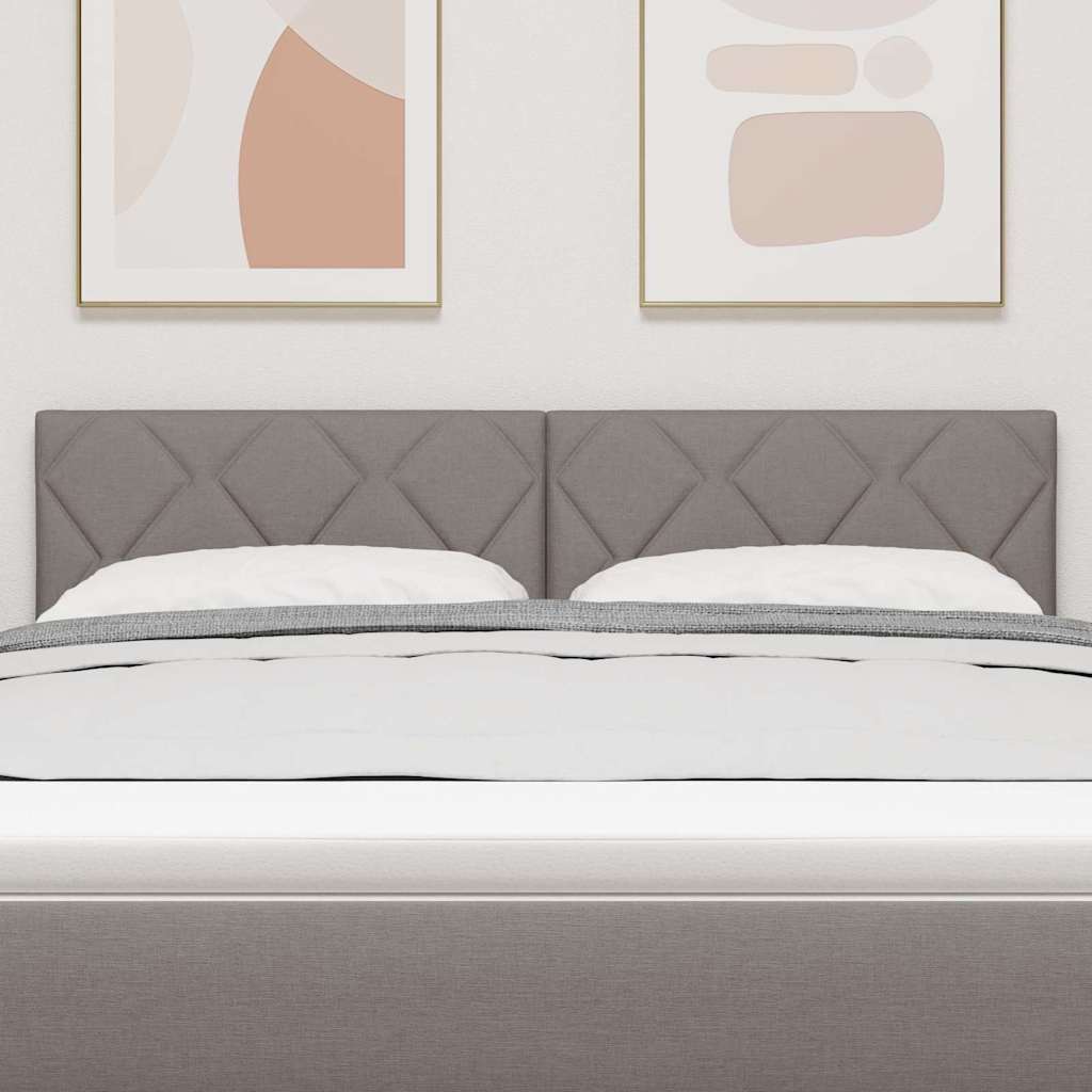 Hoofdbord Taupe 160 cm Stof is nu te koop bij PeponiXL, paradijselijk wonen!