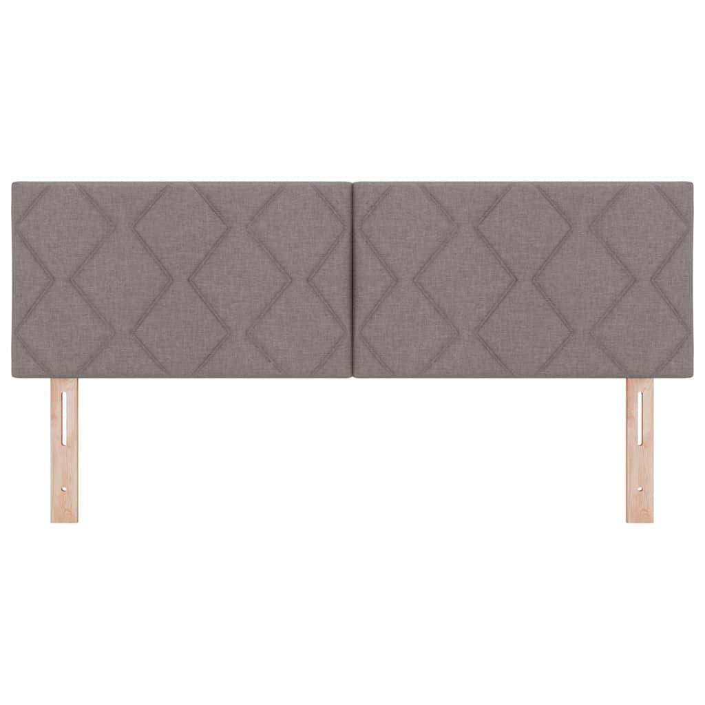 Hoofdbord Taupe 160 cm Stof is nu te koop bij PeponiXL, paradijselijk wonen!