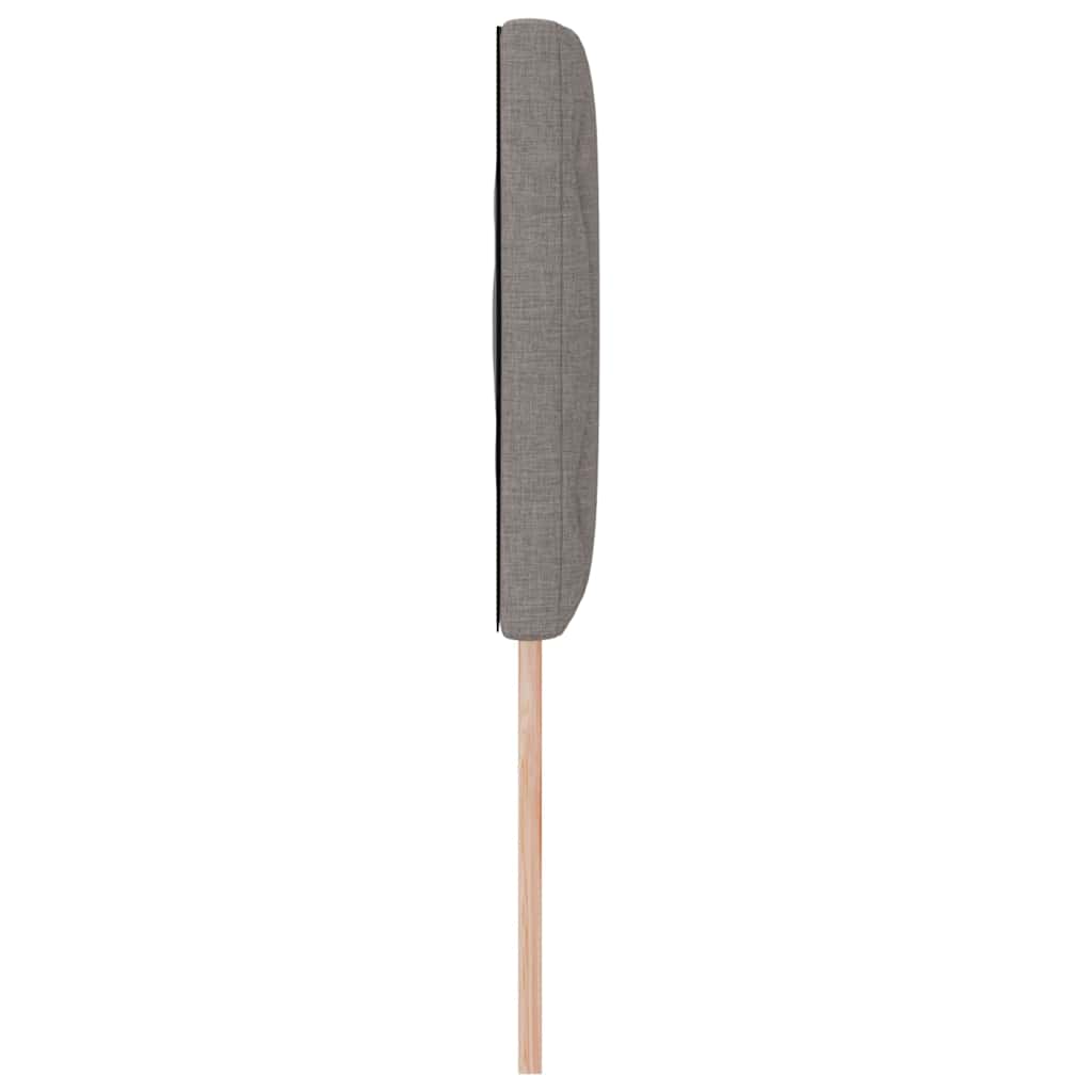 Hoofdbord Taupe 160 cm Stof is nu te koop bij PeponiXL, paradijselijk wonen!